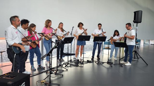 En plein concert au Centre culturel